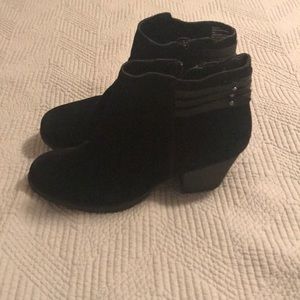 Suede Booties